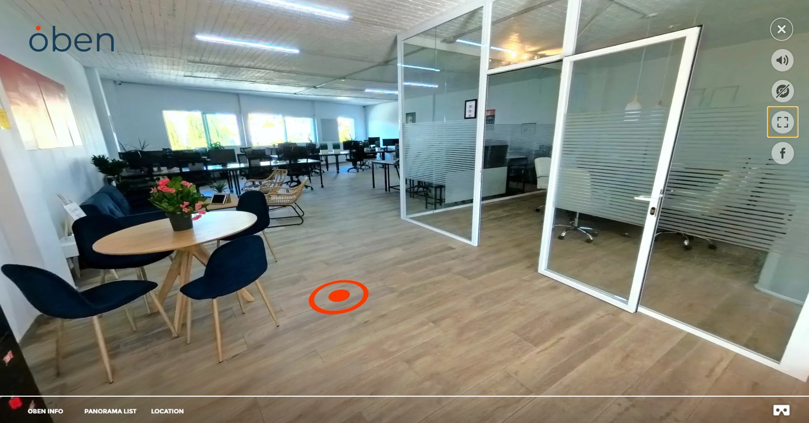 Oben Coworking Virtual Tour