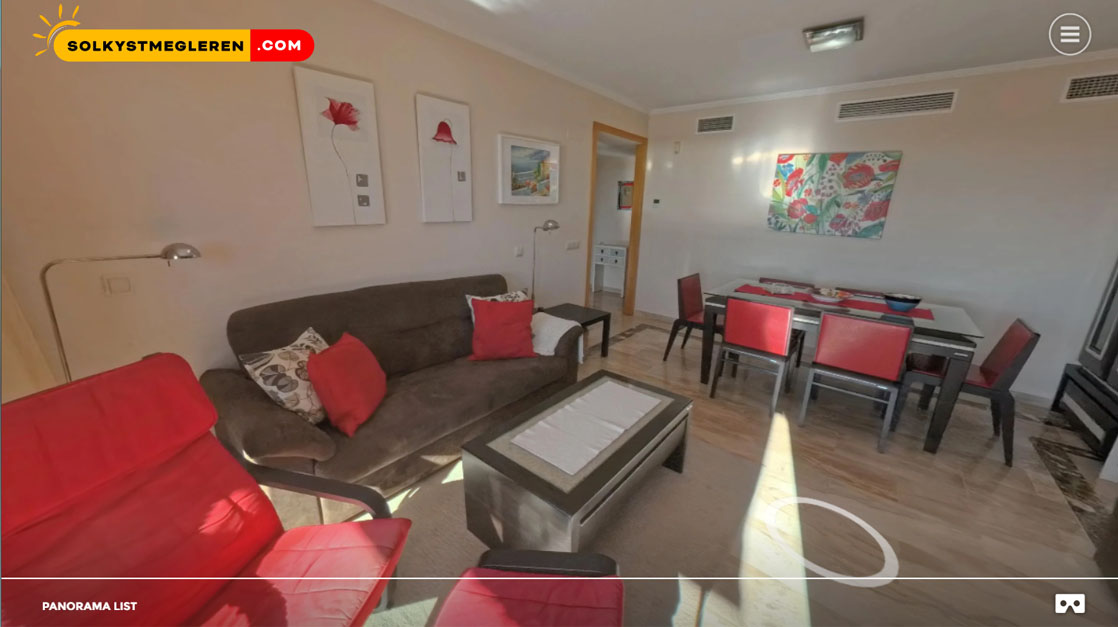 Solkystmegleren Virtual Tour