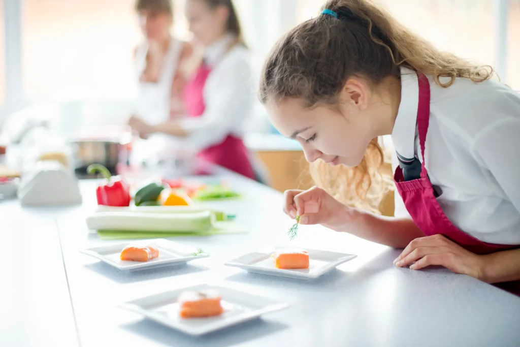 School Cooking Class Photo