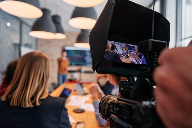 Corporate video photo