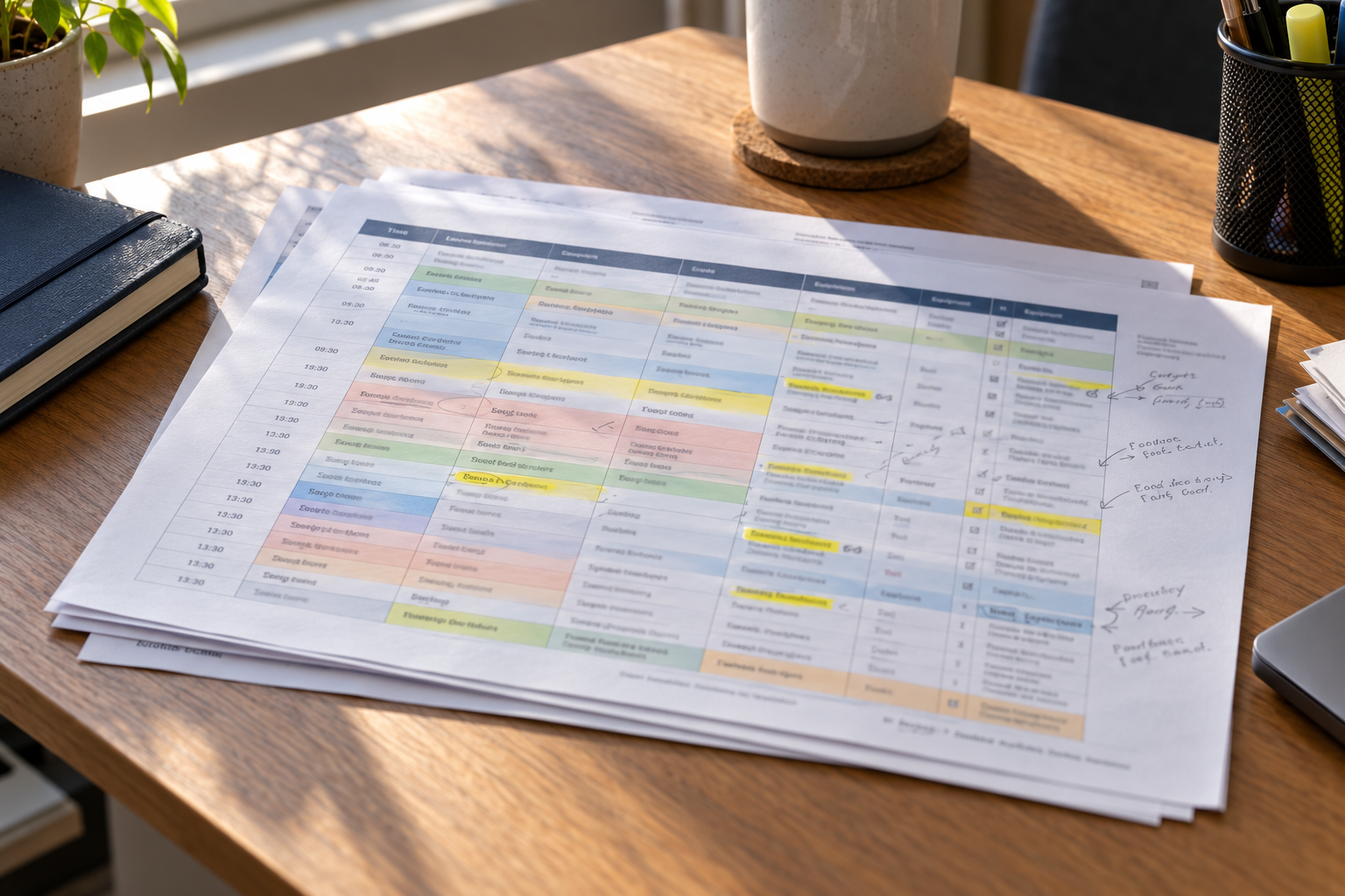 School Production Schedule Under Review
